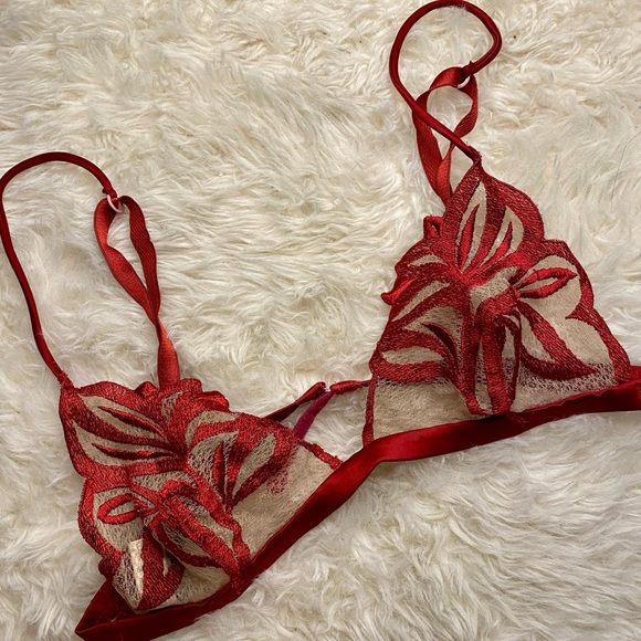La Perla Other - La Perla Marvel Red Bralette 32 size 1